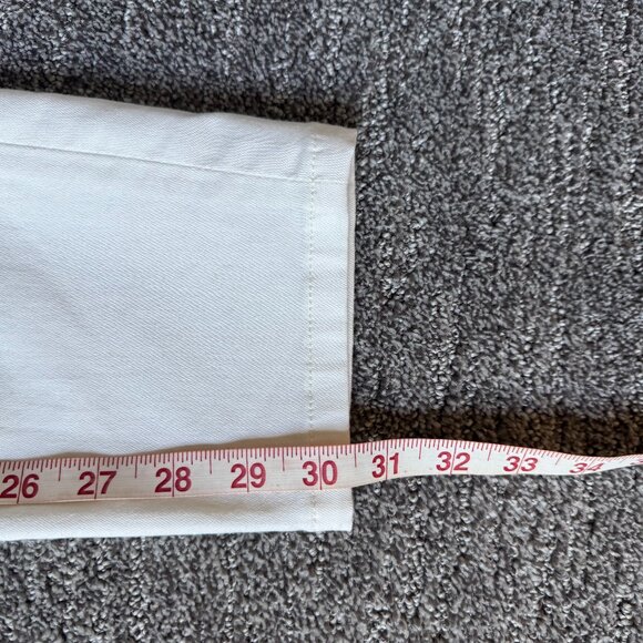 CAbi Slimmie Skinny White Jeans Women’s - Sz 6 - #5088 - Picture 8 of 9